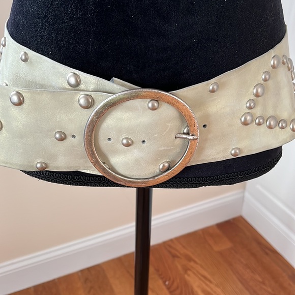 Handmade Leather Belt / made in Italy - Picture 5 of 9